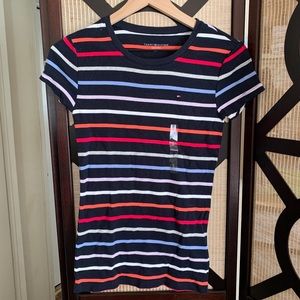 Tommy Hilfiger Striped, Multi-Colored T-Shirt